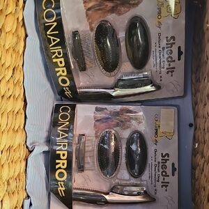 ConairPRO Shed It Deluxe Dog Grooming Kit - Black